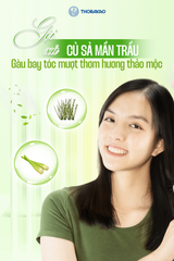 Dầu gội Củ sả Mần trầu Thorakao 400ml