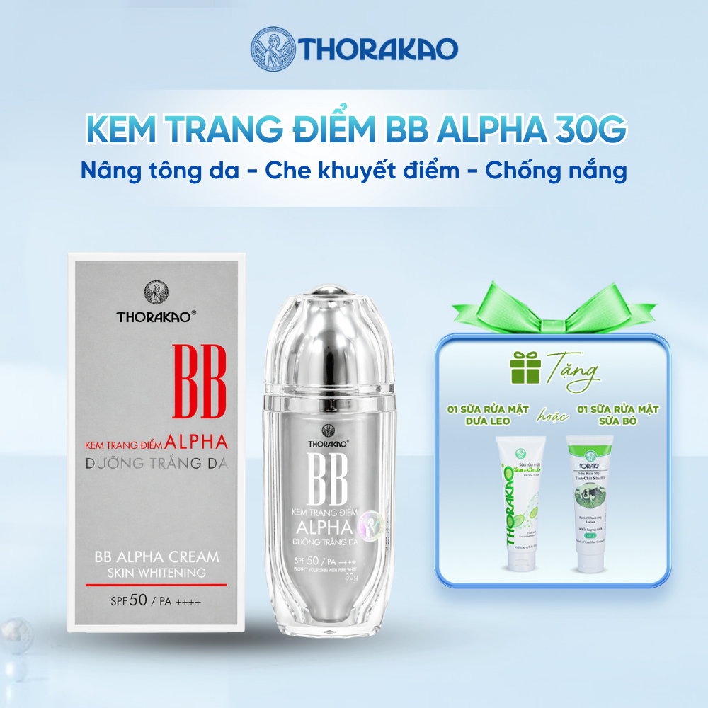 [LP] Kem Trang Điểm Thorakao BB ALPHA 30G