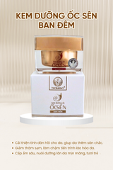 Kem dưỡng da Ốc sên Đêm Thorakao 30g