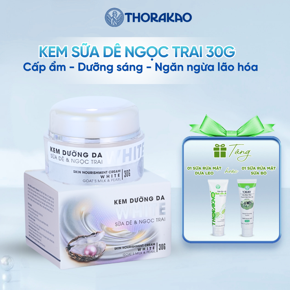 [LP] Kem Dưỡng Da Sữa Dê Ngọc Trai 30G