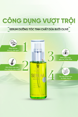 Serum Dưỡng Tóc Bưởi Dừa Oliu 75ml