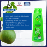 [LP] Combo Gội Xả Thorakao 2IN1 Hoa Bưởi Kích Mọc Tóc Giảm Gãy Rụng 400MLx2