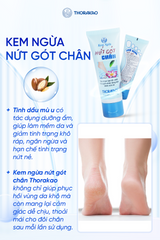 Kem ngừa nứt gót chân Thorakao 50g