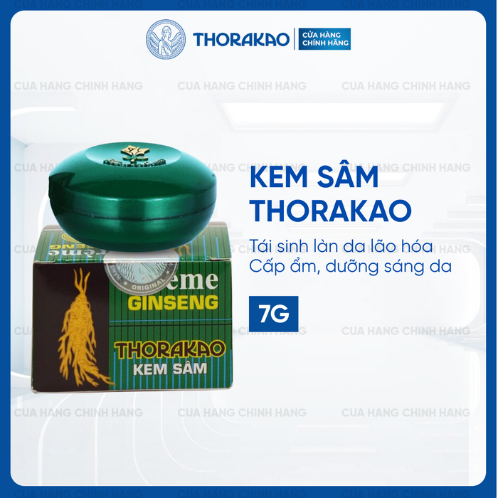 Kem sâm dưỡng da sáng mịn Thorakao 7g