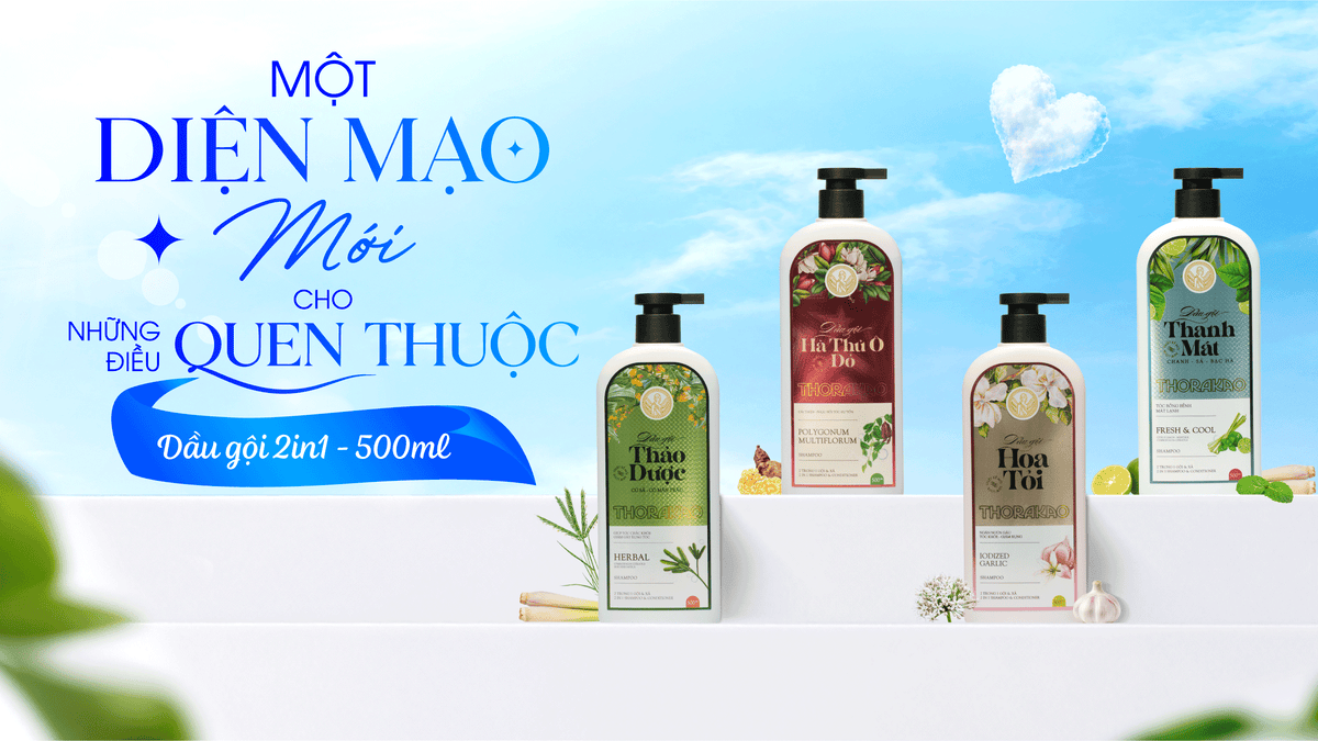 THẢO MỘC VIỆT 
Tóc khỏe đẹp tự nhiên