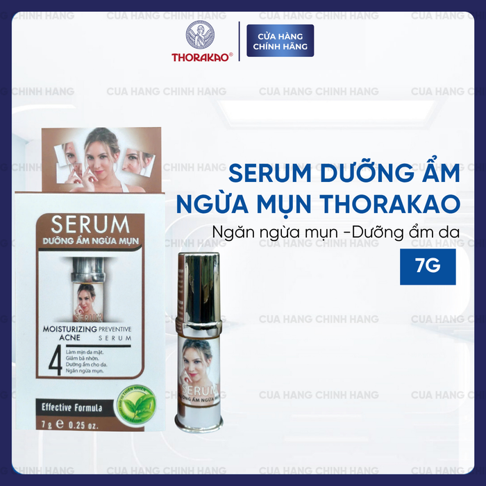 Serum dưỡng ẩm ngừa mụn Thorakao 7g