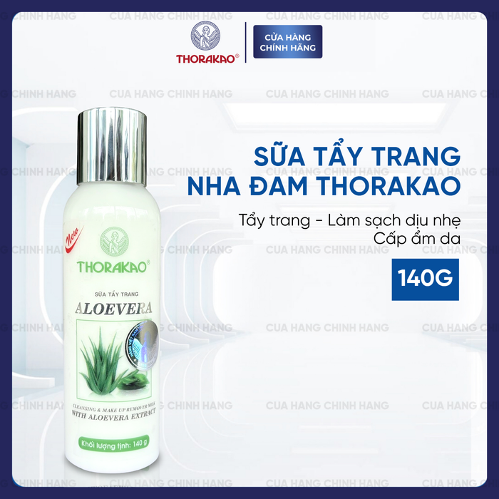 Sữa tẩy trang Nha đam 140g