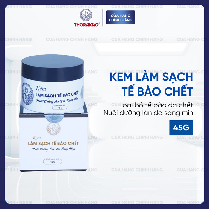 Kem làm sạch tế bào chết Thorakao 45g