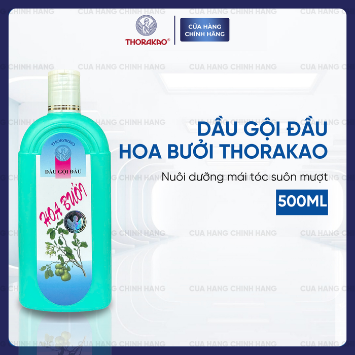 Dầu gội Hoa Bưởi sạch tóc giảm rụng 500ml