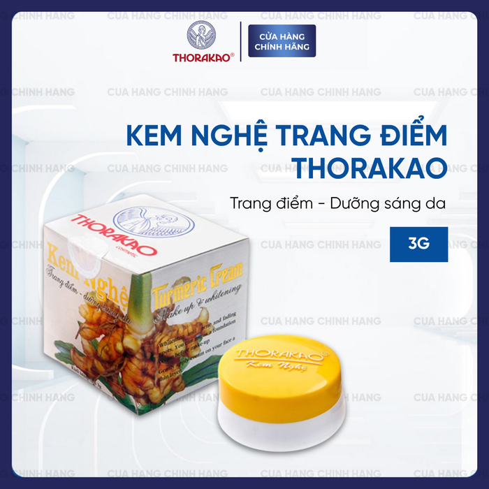 Kem Nghệ Trang Điểm Trắng Da 3g
