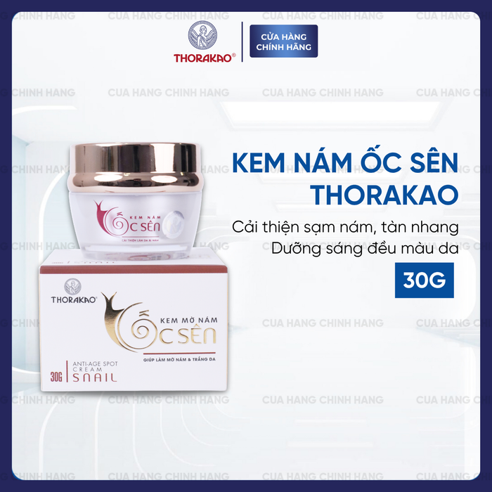 Kem nám Ốc sên Thorakao 30g