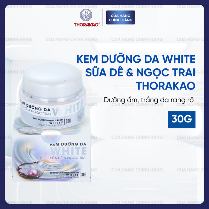 Kem Sữa Dê Ngọc Trai Thorakao 30g