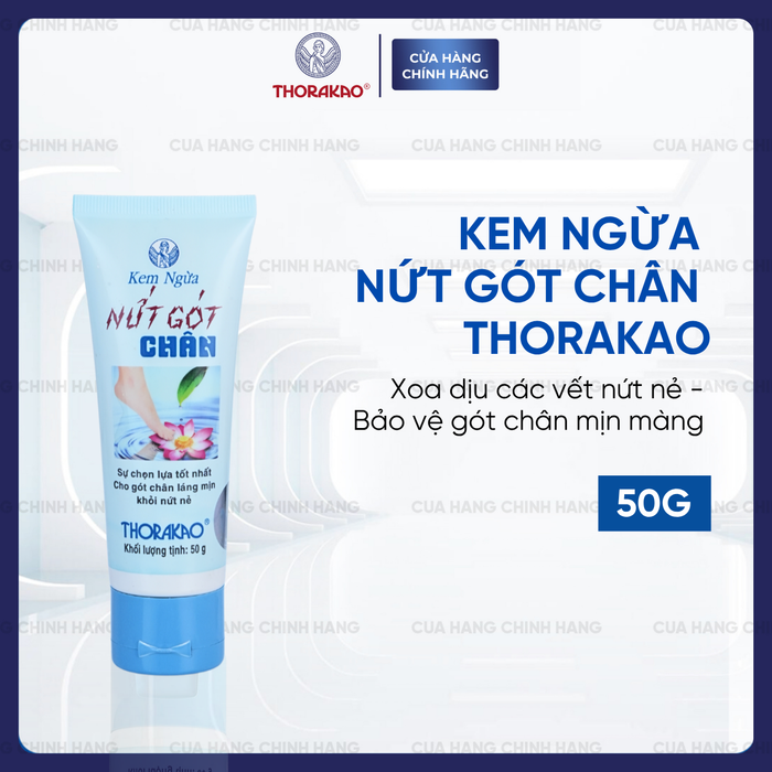 QUÀ Kem ngừa nứt gót chân Thorakao 50g