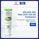 Sữa rửa mặt tinh chất sữa bò Thorakao 120g
