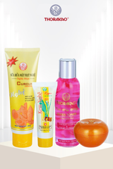 Combo 4 bước dưỡng da sáng đều màu thâm mụn