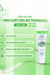 Sữa rửa mặt tinh chất sữa bò Thorakao 120g