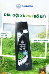Combo tóc khỏe suôn mượt Thorakao 400ml