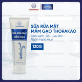 Sữa Rửa Mặt Mầm Gạo Thorakao Dịu Nhẹ Dưỡng Trắng Thu Nhỏ Lỗ Chân Lông 120G
