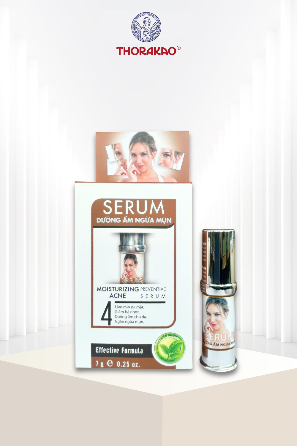 Serum dưỡng ẩm ngừa mụn Thorakao 7g